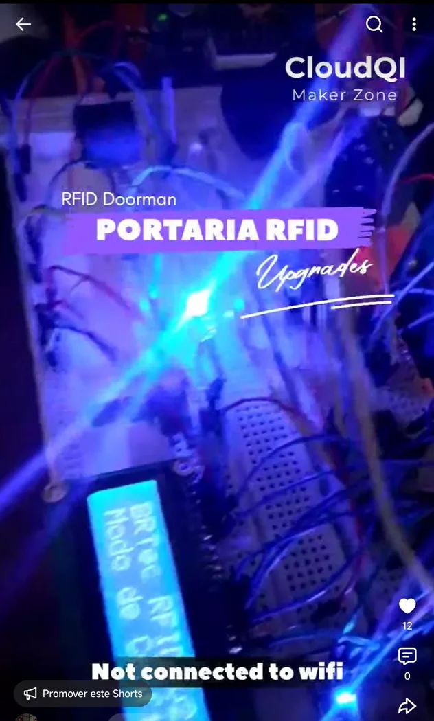 Projeto de portaria RFID CloudQI